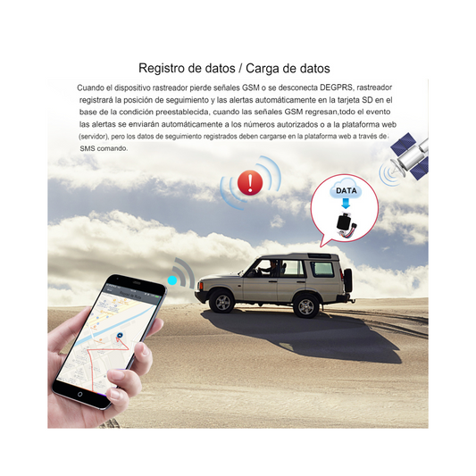GPS rastreador de seguridad para auto